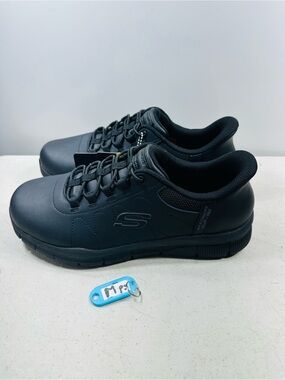 Skechers Men’s Black Athletic Work Sneaker